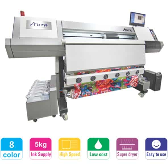 Aura digital textile printer