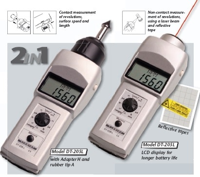 tachometer schmidt dt-205SL