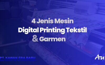 4 Jenis Mesin Digital Printing Tekstil dan Garmen