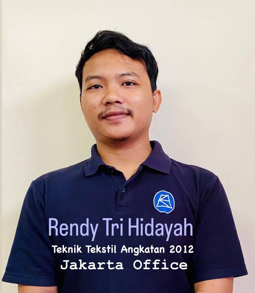 Rendy Tri Hidayah, Teknik Tekstil 2012, Jakarta Office