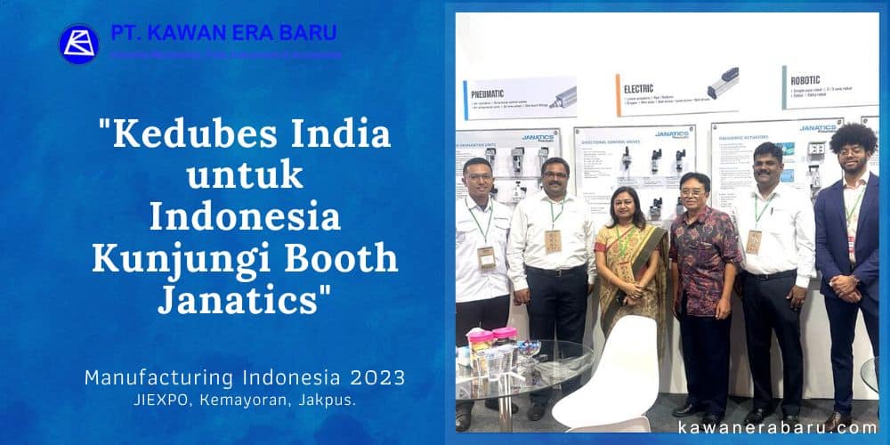 Kedubes India untuk Indonesia Kunjungi Booth Janatics